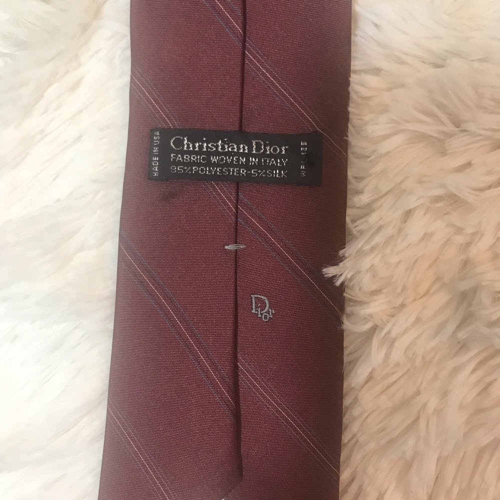 Vintage Christian Dior dress tie